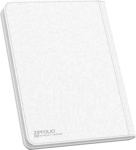 Miniatura 4 de Funda para cubierta Quadrow Zipfolio Xeno de 8 bolsillos, color blanco
