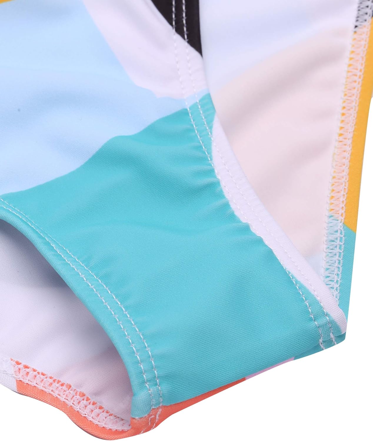 Arshiner Girls Bikini Beach Swimwear 2 Piece Swimsuits Floral Printing Bathing Suits for 4-15 Years - Image 6