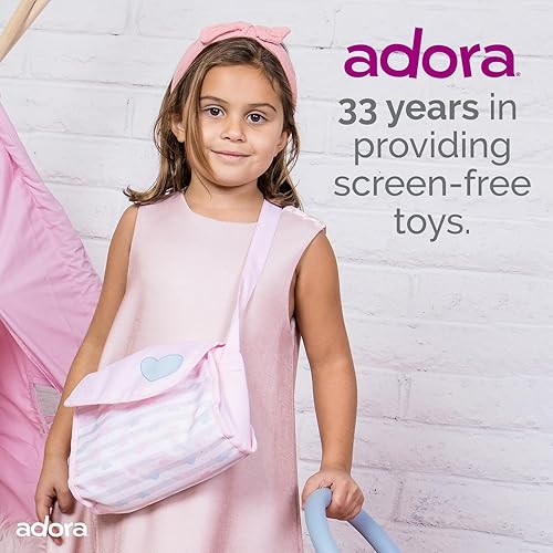 Vista 23 de Twinkle Stars - Bolsa de pañales para muñecas Adora Gra/White Twinkle