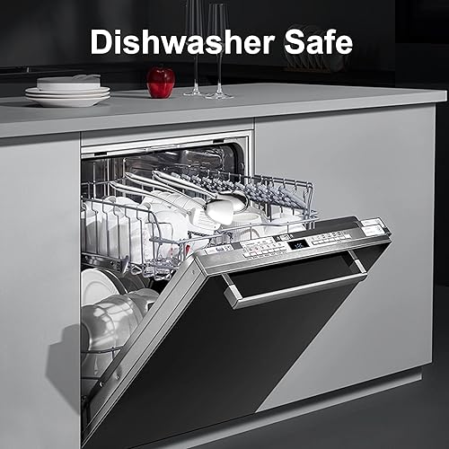 Miniatura 5 de Utensilios de cocina de acero inoxidable 304, 11 piezas para cocinar, cuchara sólida, cuchara ranurada, tenedor, espátula, cucharón, espumador,