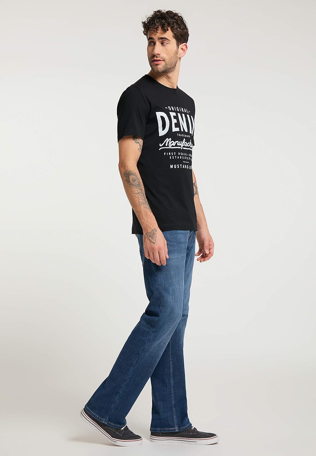 BEARCLIFF Polera Manga Corta Algodón Regular Fit Hombre Bearcliff