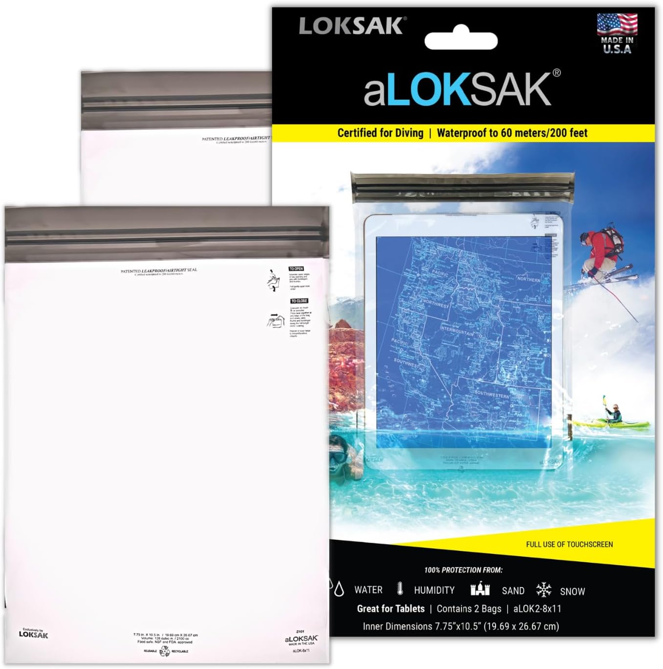 LOKSAK Aloksak Waterproof Bag
