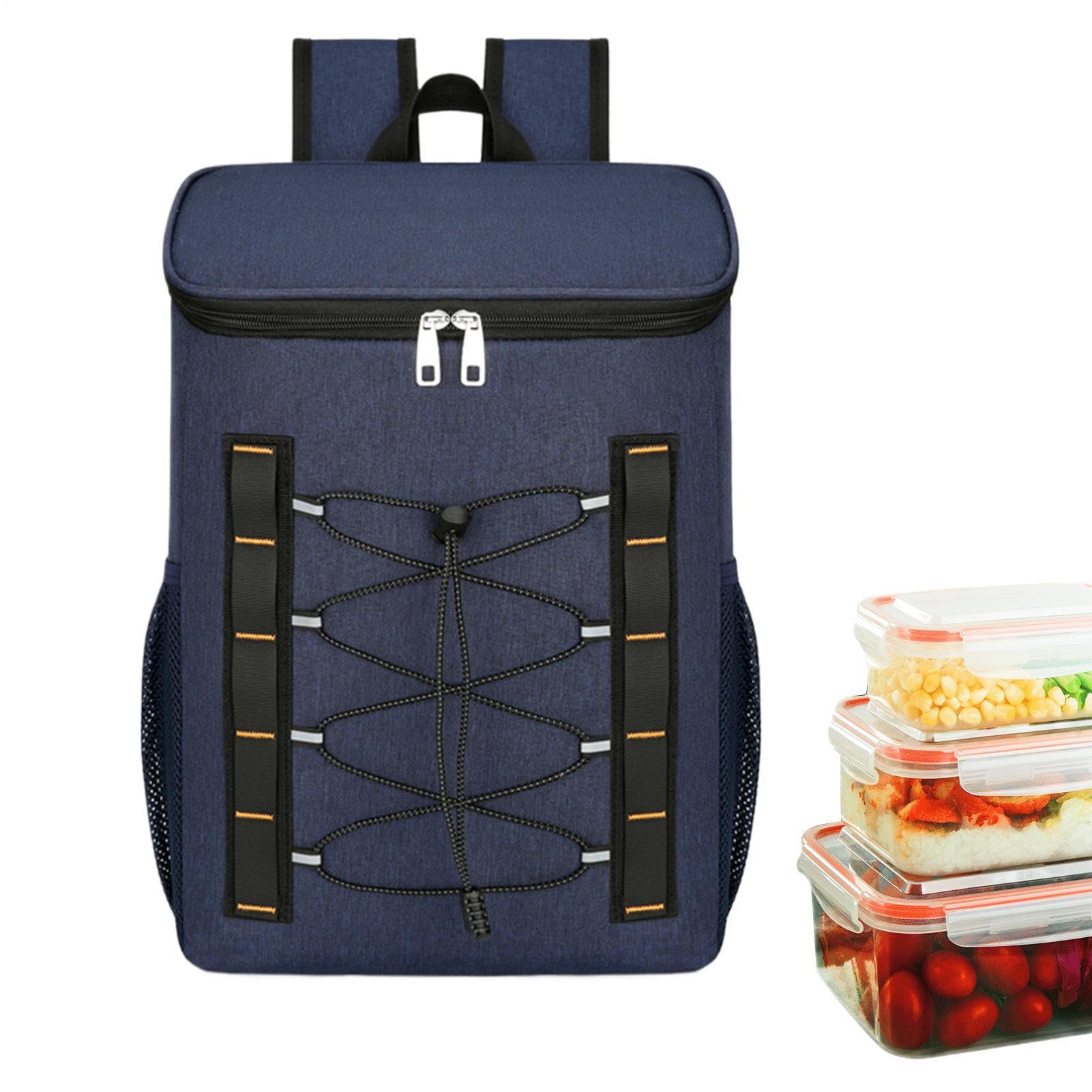 Piknik Cooler, piknikowa torba plecaka Duża izolowana torba piknikowa | Wodoodporny nośnik termiczny campingowy