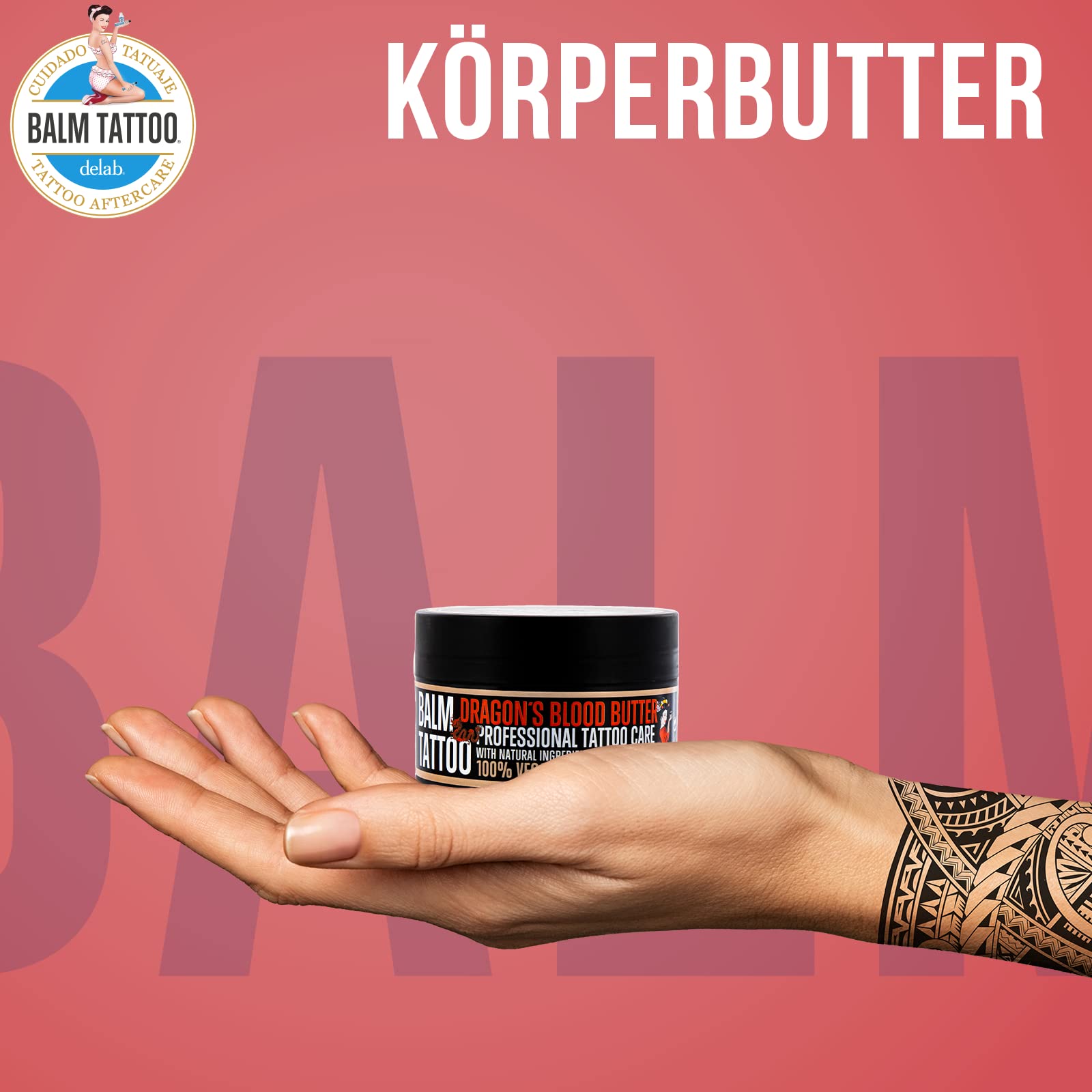 Balm Tattoo Wegański balsam do tatuażu "Dragon's Blood Butter"
