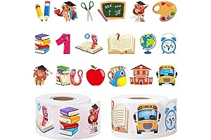 1000Pcs Kindergarten Graduation Reward Stickers