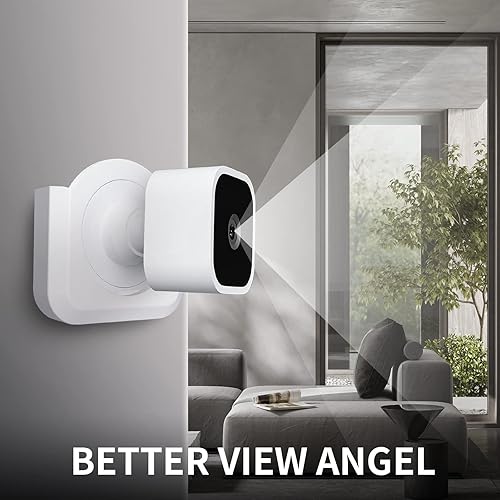 Miniatura 5 de Blink Mini - Soporte de pared adhesivo para cámara, fuerte adhesivo duradero, soporte de montaje de cámara para Blink Mini cámara interior, sin