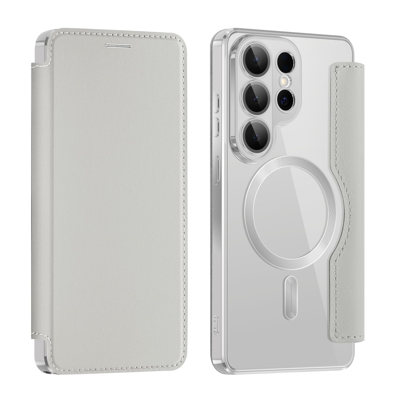 Samsung Galaxy S26 Ultra 本体とケース2個 Amazon.com: COTDINFOR Magnetic for Samsung Galaxy S26 Ultra Wallet