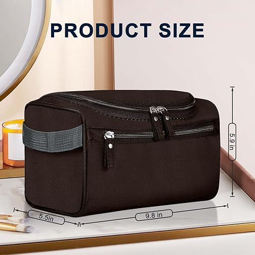 Miniatura 51 de Neceser colgante para mujeres y hombres, maquillaje de viaje, gran capacidad, kit de Dopp portátil, organizador de almacenamiento con gancho