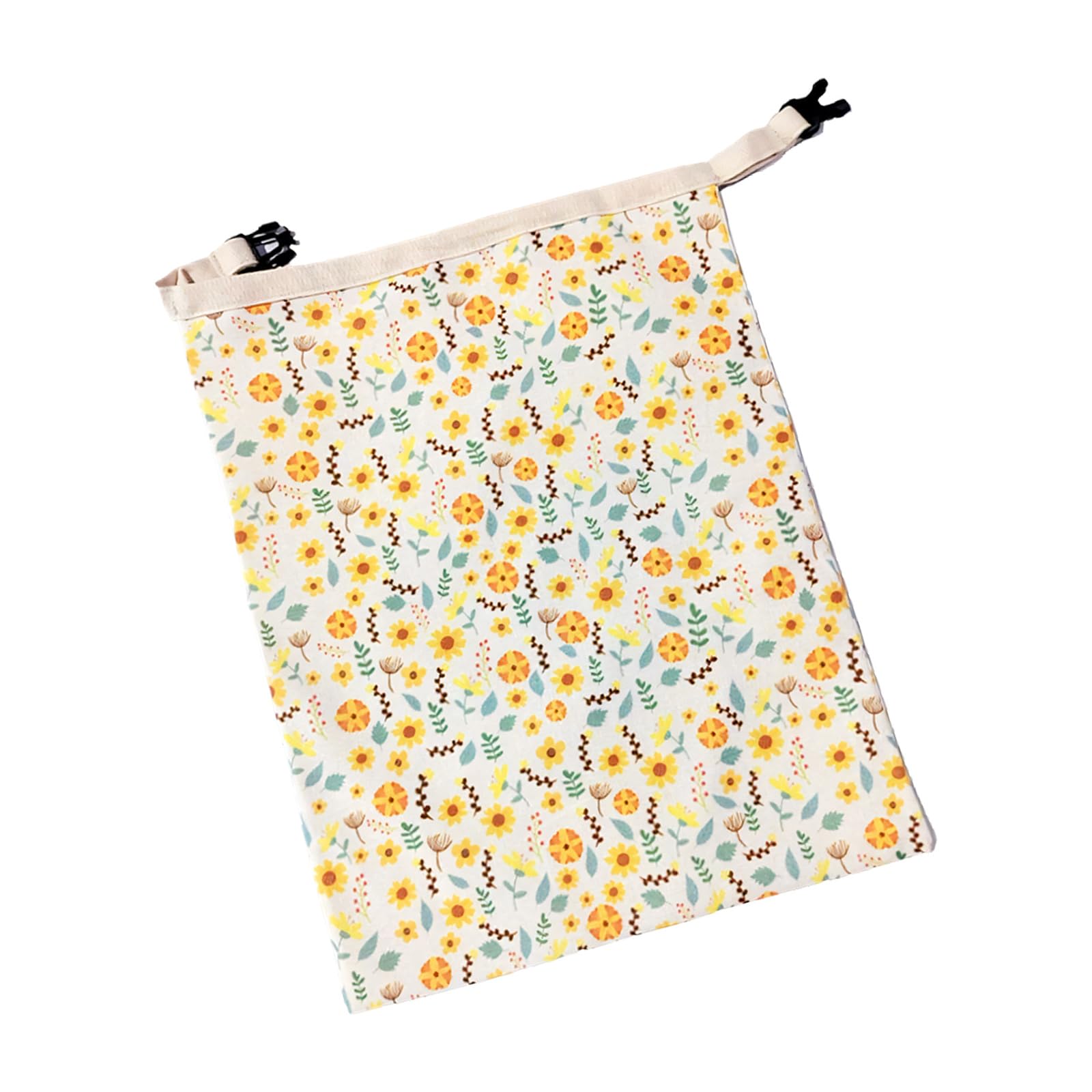 Limtula Turnsole Outer Bread Storage Bag With Wax-Lined Lining, Clip Strap Pouch For Kitchen Pastry Organization Bread Storage Bag Kitchen Pouch Cotton Wax Lined Pastry Keeper Loaf Holder Clip Strap