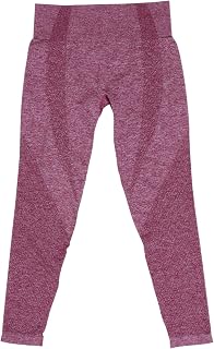 TEHAUX Women Seamless Yoga Leggings M Size High Waist Pink Stretch