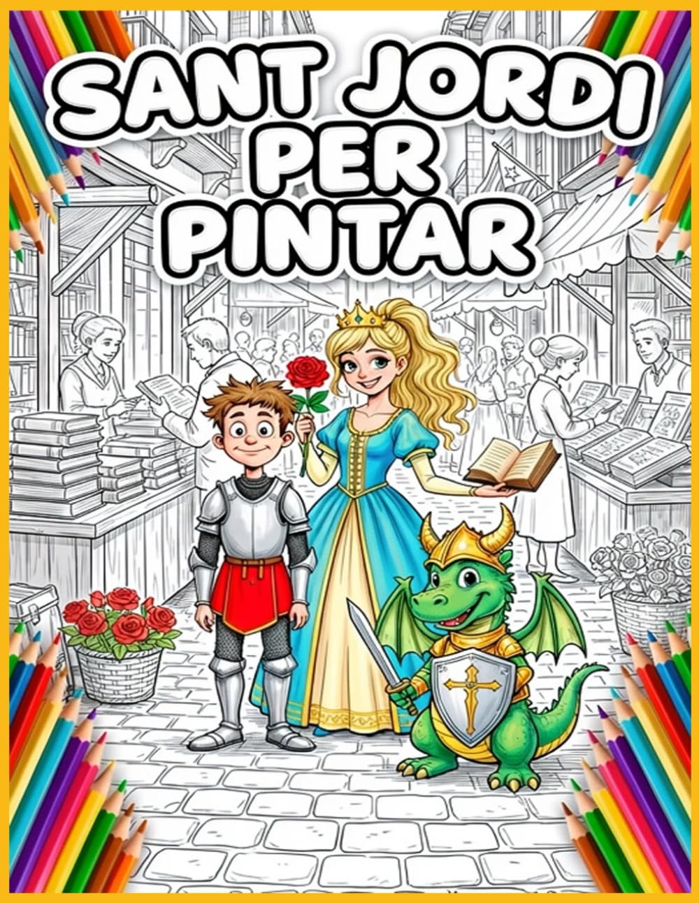 Sant Jordi Per Pintar: Dracs ensopegadissos, princeses influencers i cavallers en patins