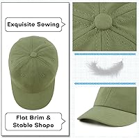 Vista 28 de Peecabe Gorra de béisbol para niños pequeños, unisex, de algodón, ajustable, para bebés, niños, gorra de béisbol para niñas de 1 a 5 años