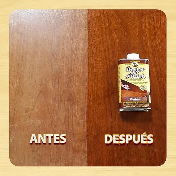 Howard Products Restor-A-Finish, Wood Stain to Restore a Finish for Wood Surfaces, Golden Oak, 16 Fl Oz, Pack of 1