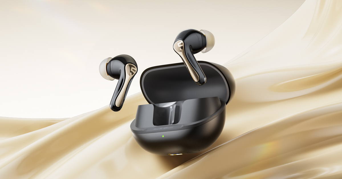 SOUNDPEATS Air5 Pro+ Hybrid Driver Wireless Earbuds, xMEMS & Aptos