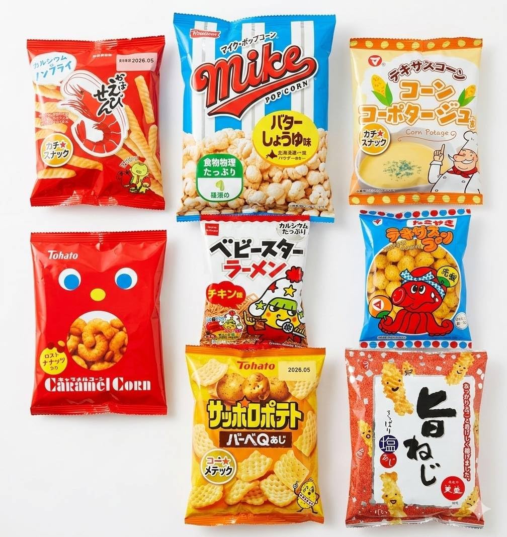 mamamasami スナック詰め合わせ&ソープセット Amazon.co.jp: 【ぐんまちゃんスナックパック】駄菓子 お菓子