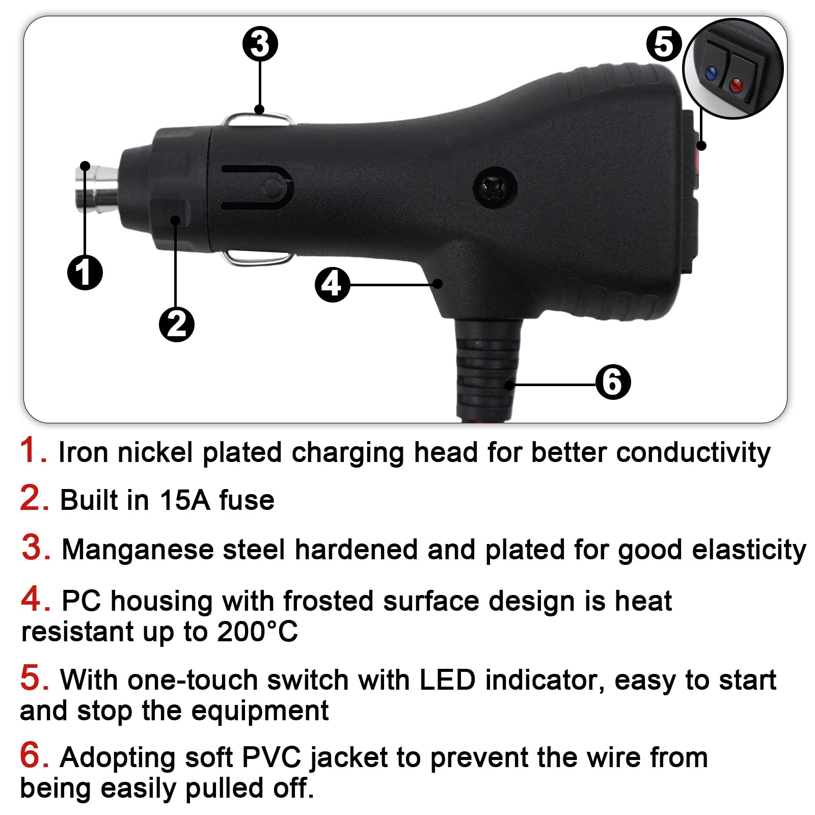 Presa Accendisigari Doppia 12V Con 2 Porte USB – Per Auto, Camion, Moto – Universale - 2