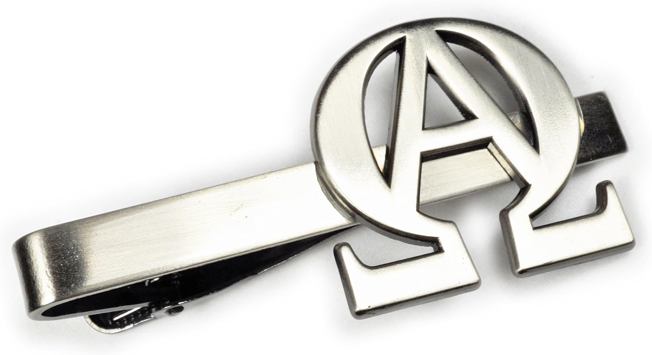 Biker CollectiblesAlpha Omega Christian Biker Motorcycle Tie Bar Clip