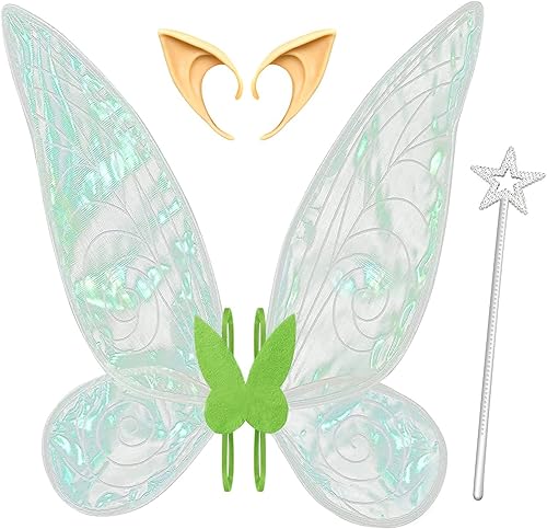 Fairy Wings, Fairy Wings for Adults Women Girls, Butterfly Wings for Women for Halloween Cosplay