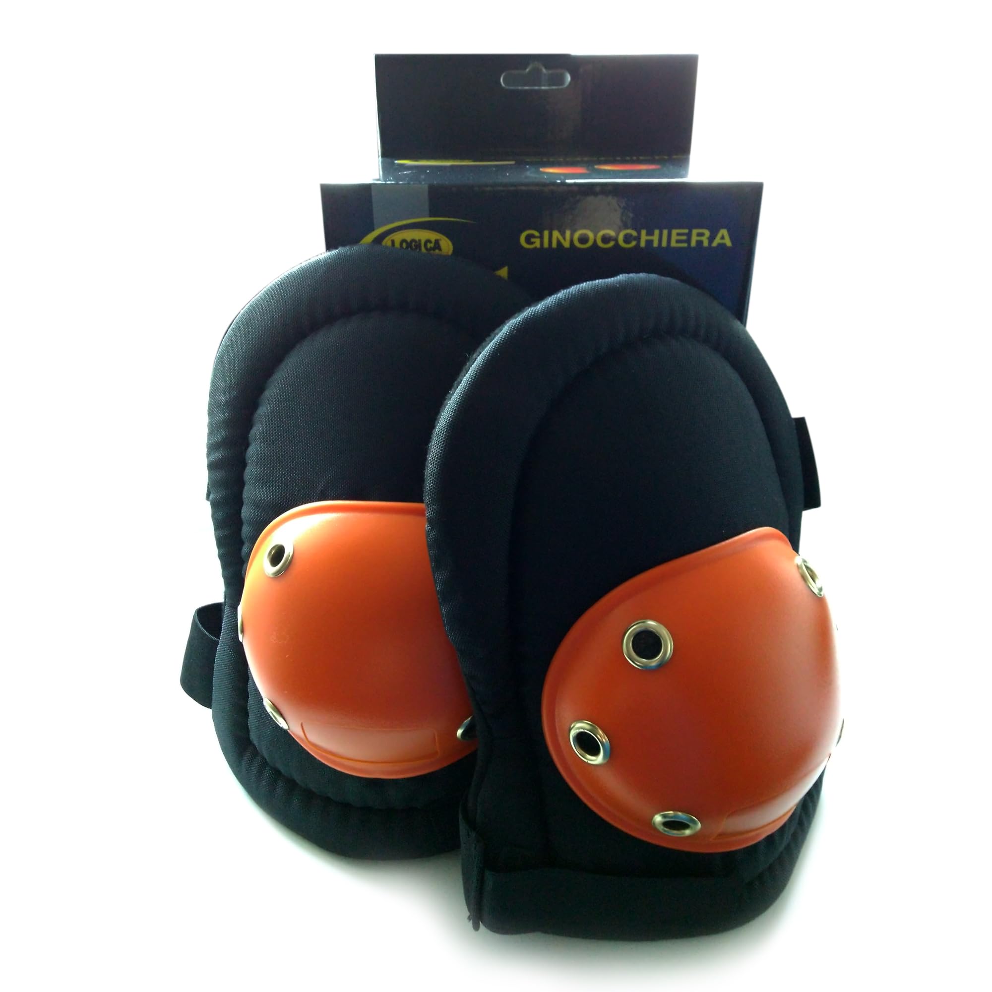 Ginocchiere Professionali Con Gel Flintronic - Imbottite E Regolabili | Per Lavori Edili, Giardinaggio E Sport