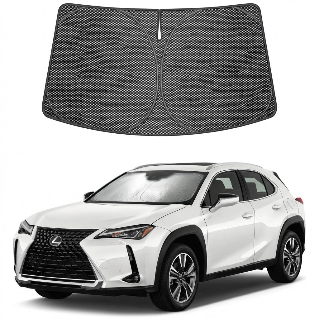 Proadsy Custom Fit 2019-2026 Lexus UX Windshield Sun Shade, Blocks Heat