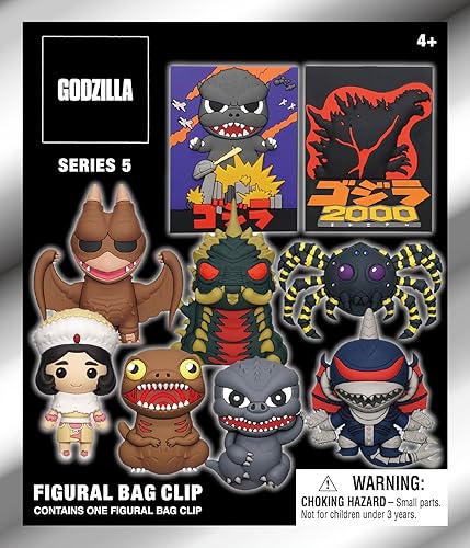 Miniatura 1 de Monogram International Clip para bolsa de espuma 3D Godzilla - Classic Series 5