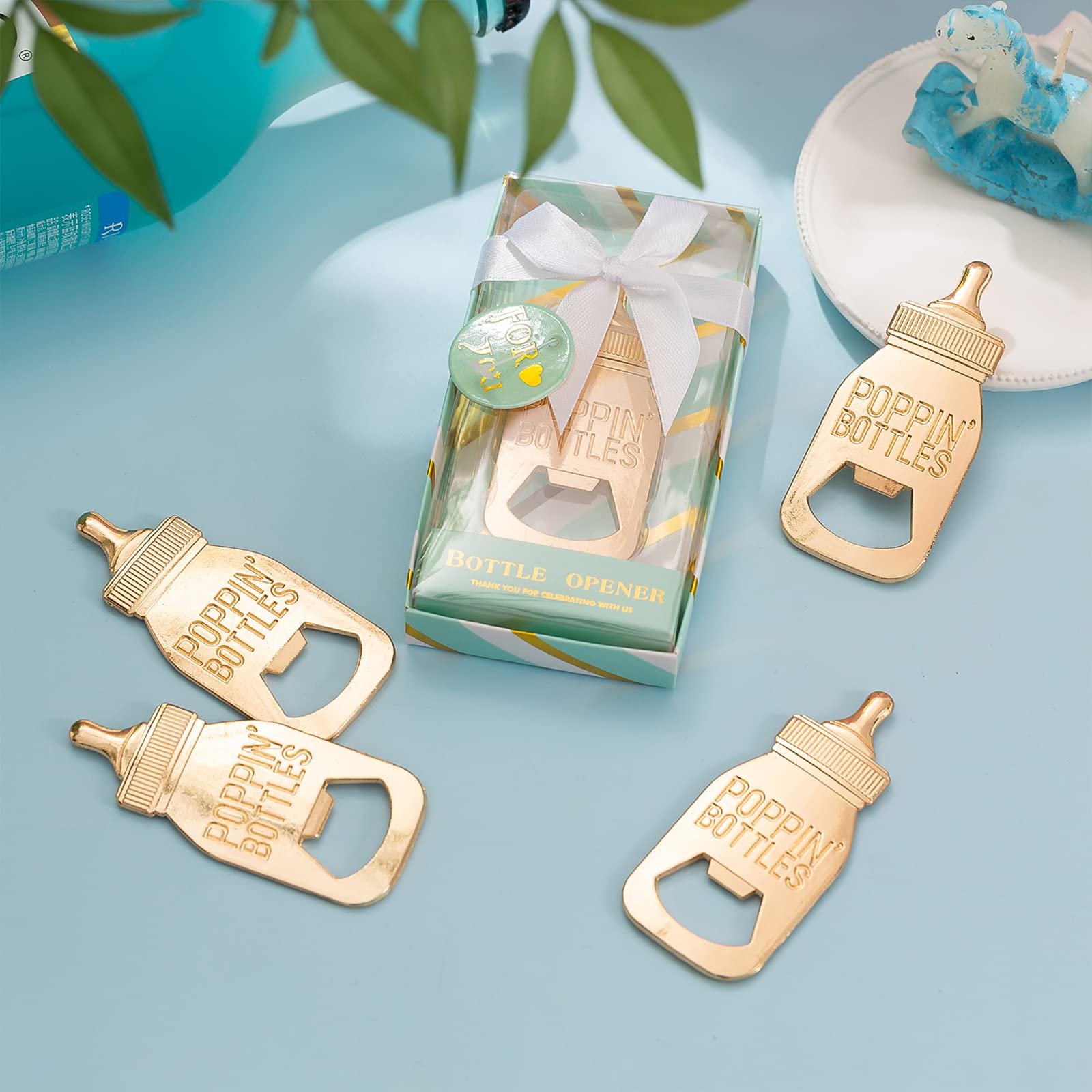Lot De 24 Décapsuleurs Mignons Bébé – Cadeaux De Fête Bébé – Décapsuleur En Forme De
