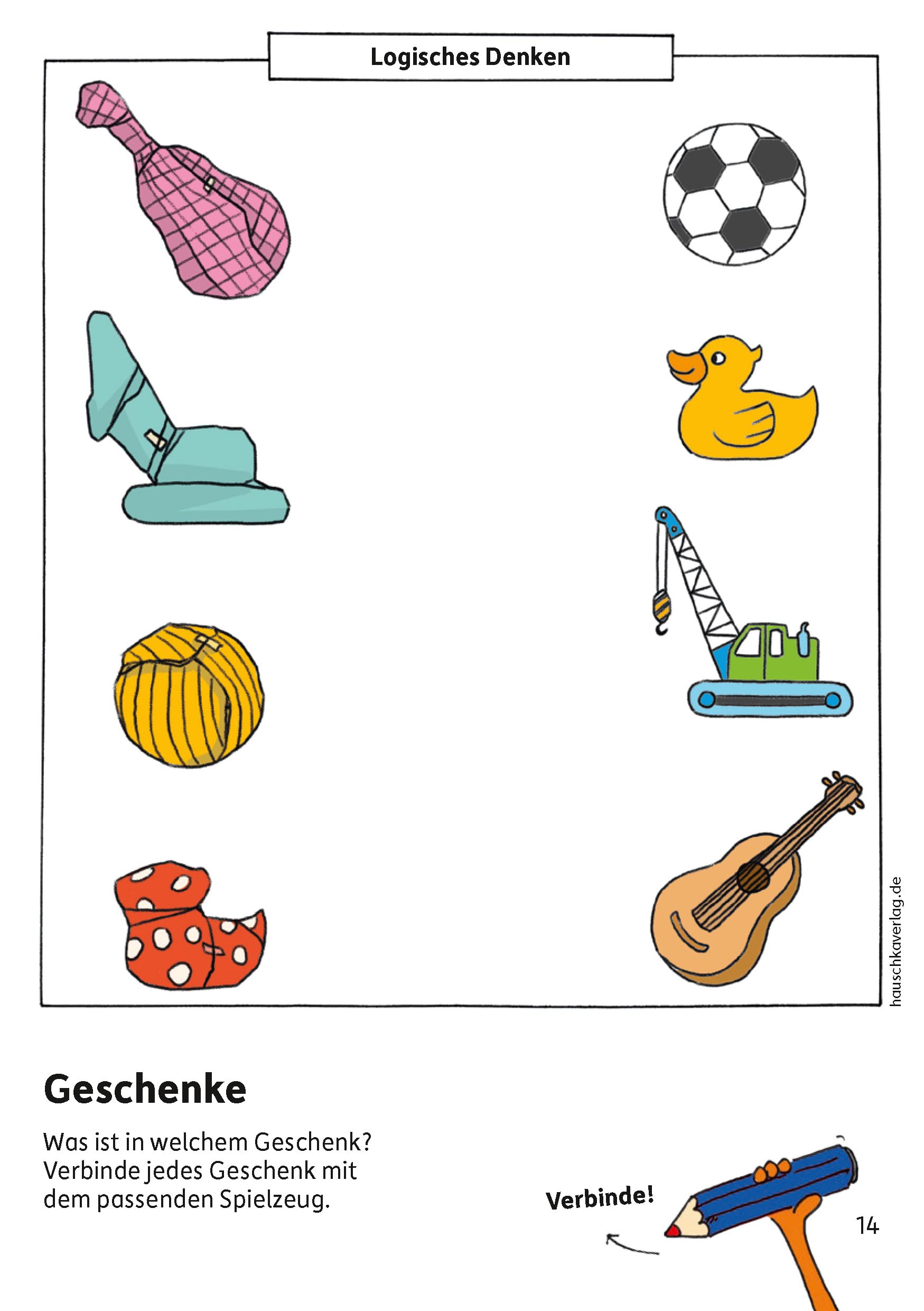 Kindergartenblock - Vergleichen, rätseln und malen ab 3 Jahre: Bunter Rätselblock - Sinnvolle Beschäftigung die Spaß macht: 610