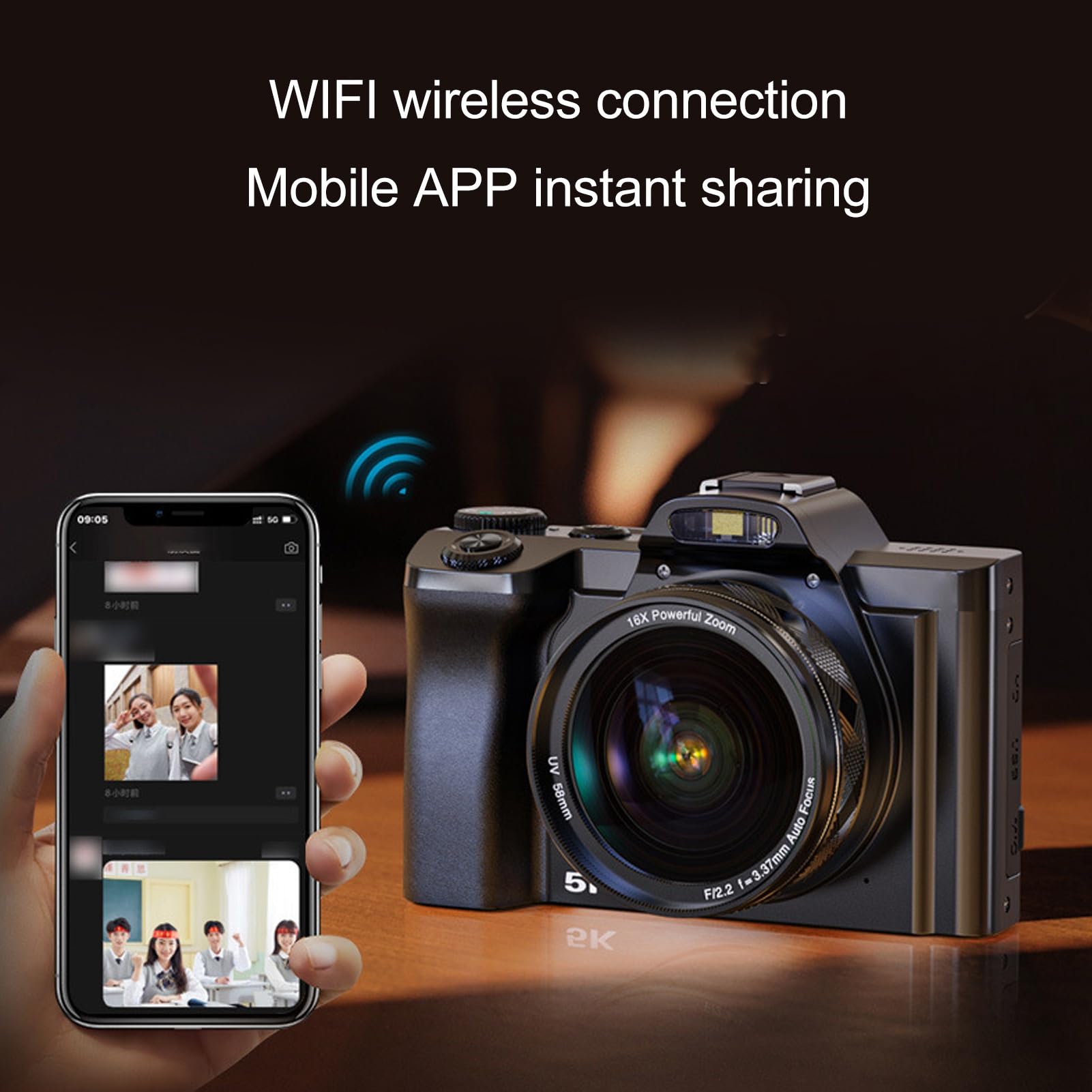 5Kデジタルカメラ Amazon | 5K デジタルカメラ オートフォーカス デジカメ 48MP