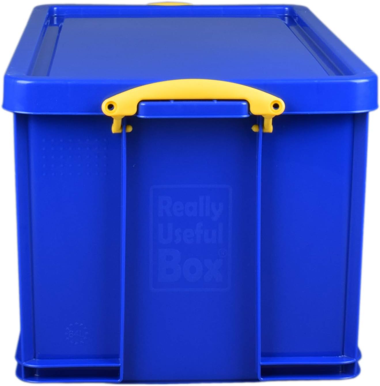 Really Useful Box 84 Litre Plastic Storage Box Solid Blue