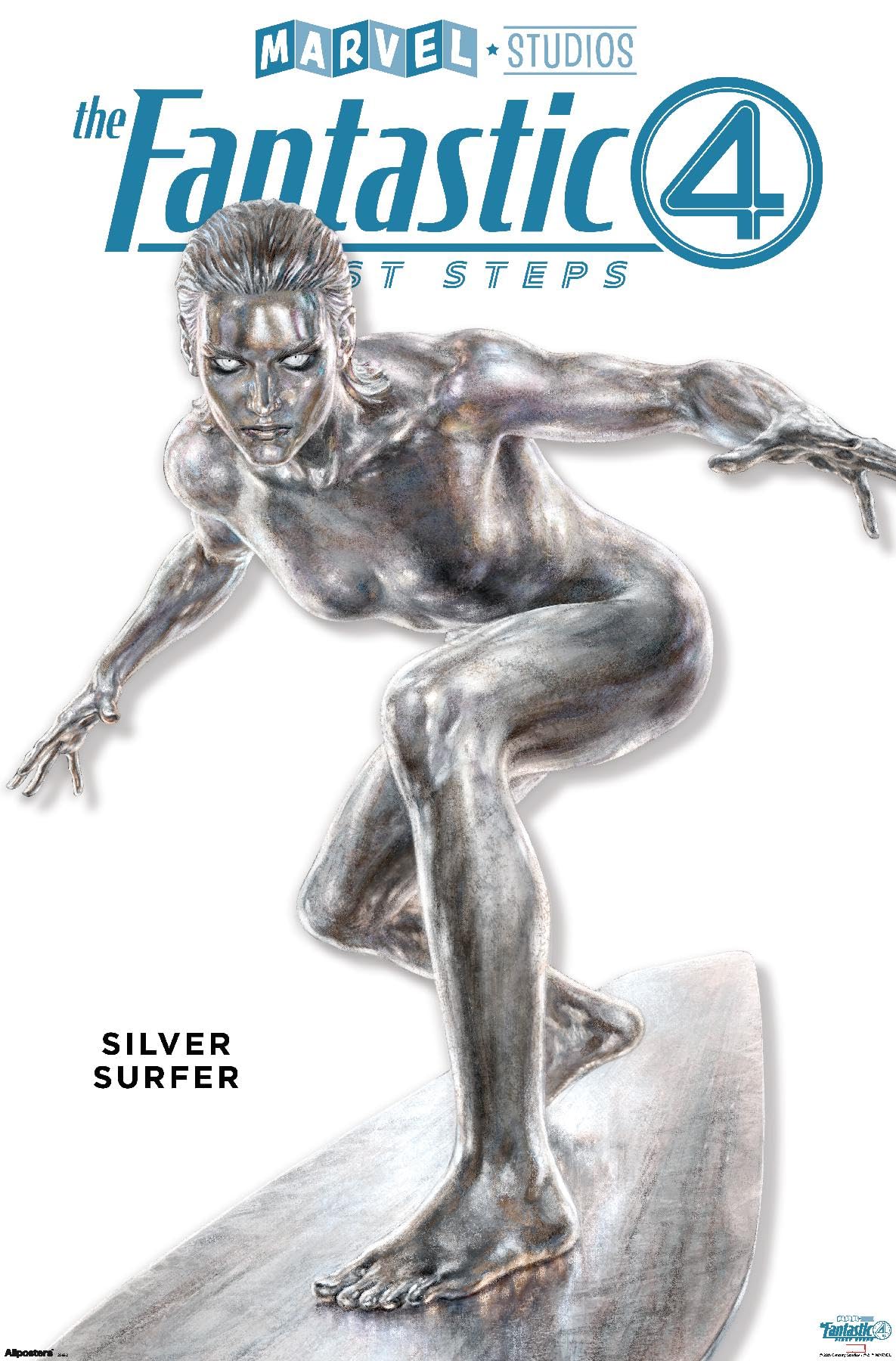 Amazon.com: Marvel Fantastic Four: First Steps (2025) - Silver
