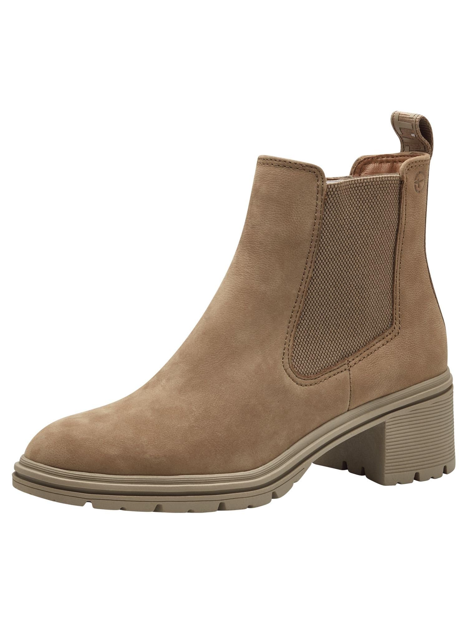 Tamaris Women's Flat Boots, camel, 6.5 UK