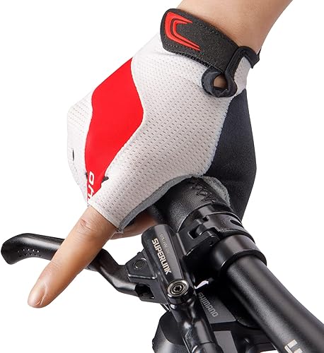 Miniatura 2 de Guantes de ciclismo para hombres y mujeres, guantes de bicicleta de carreteramontaña, antideslizantes, amortiguadores, acolchados, guantes de
