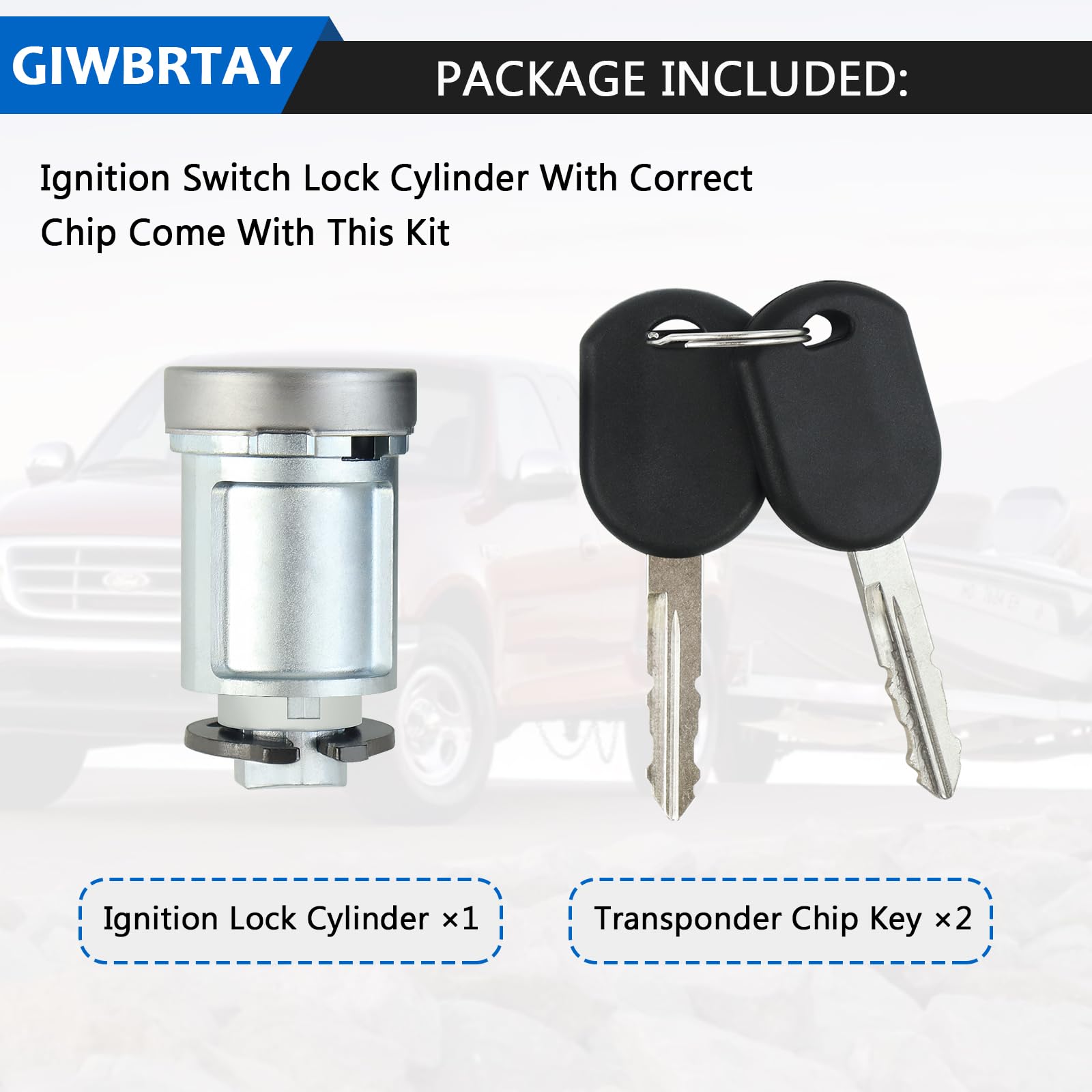 2012 Ford F-150 - Ignition Lock Cylinder - O'Reilly Auto Parts - Foto 11