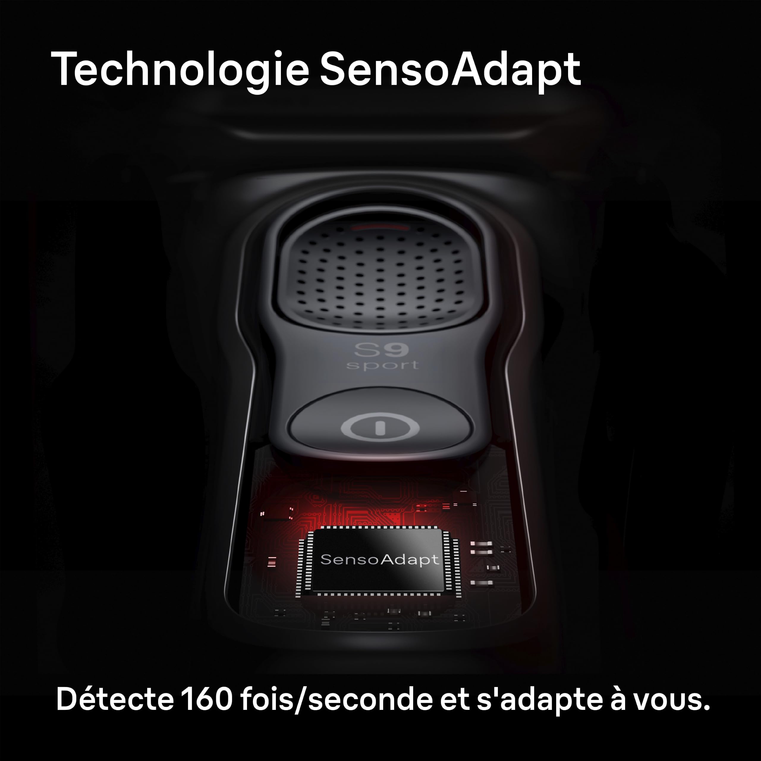 Braun Rasoir Electrique Homme Series 9 Sport 9110si, Noir