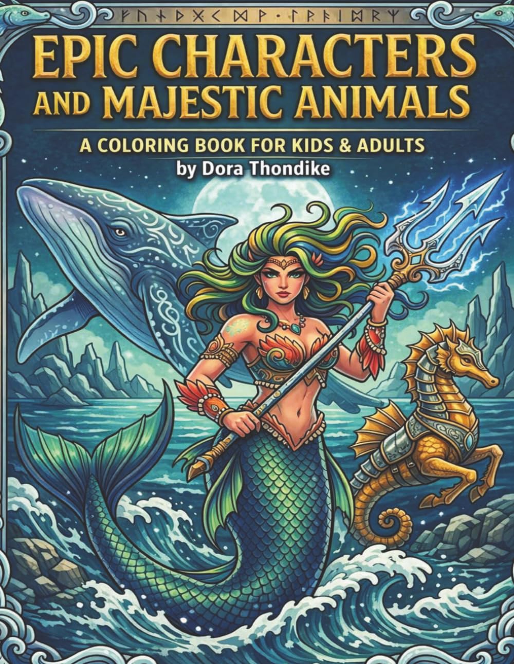 EPIC CHARACTERS AHD MAJESTIC ANIMALS COLORING BOOK FOR ADULTS AND CHILDREN: GUARDIAN KINGS AND POWER BEASTS (Enchanted Forests, Epic Adventures and Enchanting Animals)