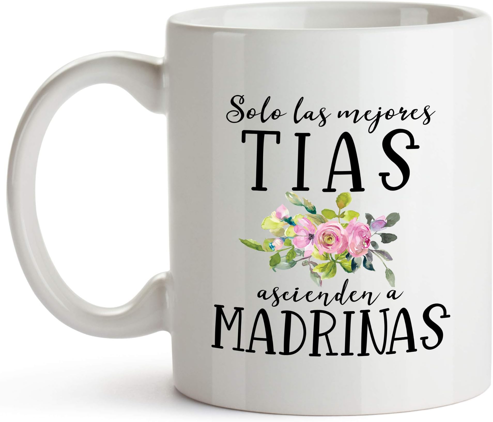 YouNique DesignsWill You Be My Godmother Proposal Mug, 11 Ounces, La Madrina Gifts from Godchild, Godmother Gifts from Godchild (White)