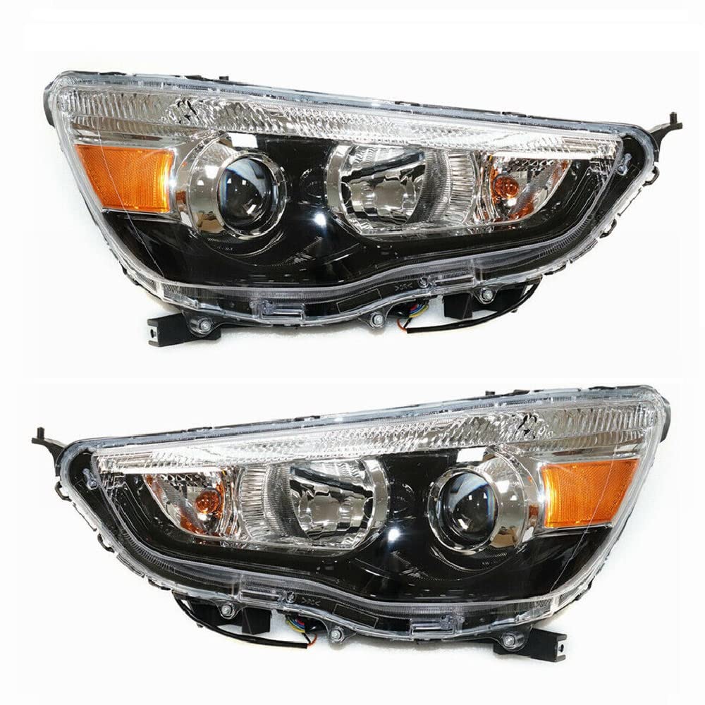 三菱アウトランダー　ヘッドライト USヘッドライト 三菱アウトランダー2016-2018 KペアLED DRL