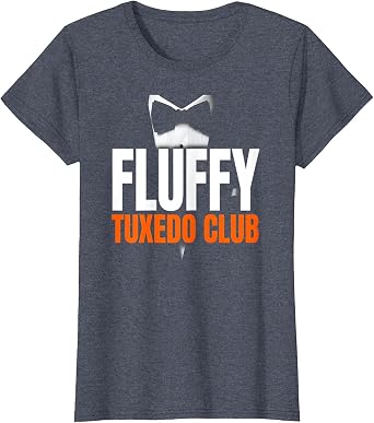 Fluffy Tuxedo Club Penguin Graphic Design T-Shirt