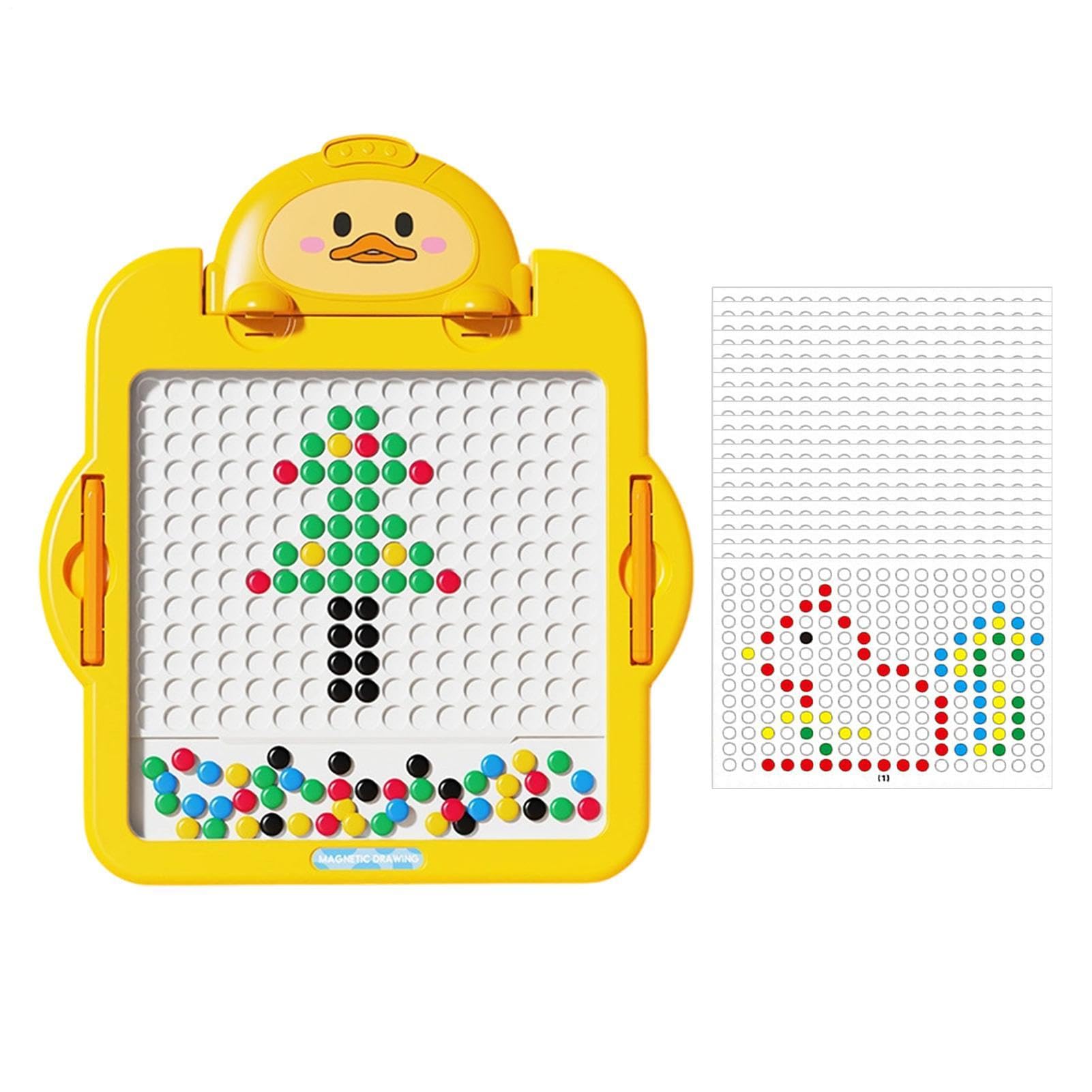 Zeichentafel Magnetische Malschule mit Stift | Kreativ-Zeichenbrett zu Weihnachten, Geburtstag, Neujahr für und Mädchen