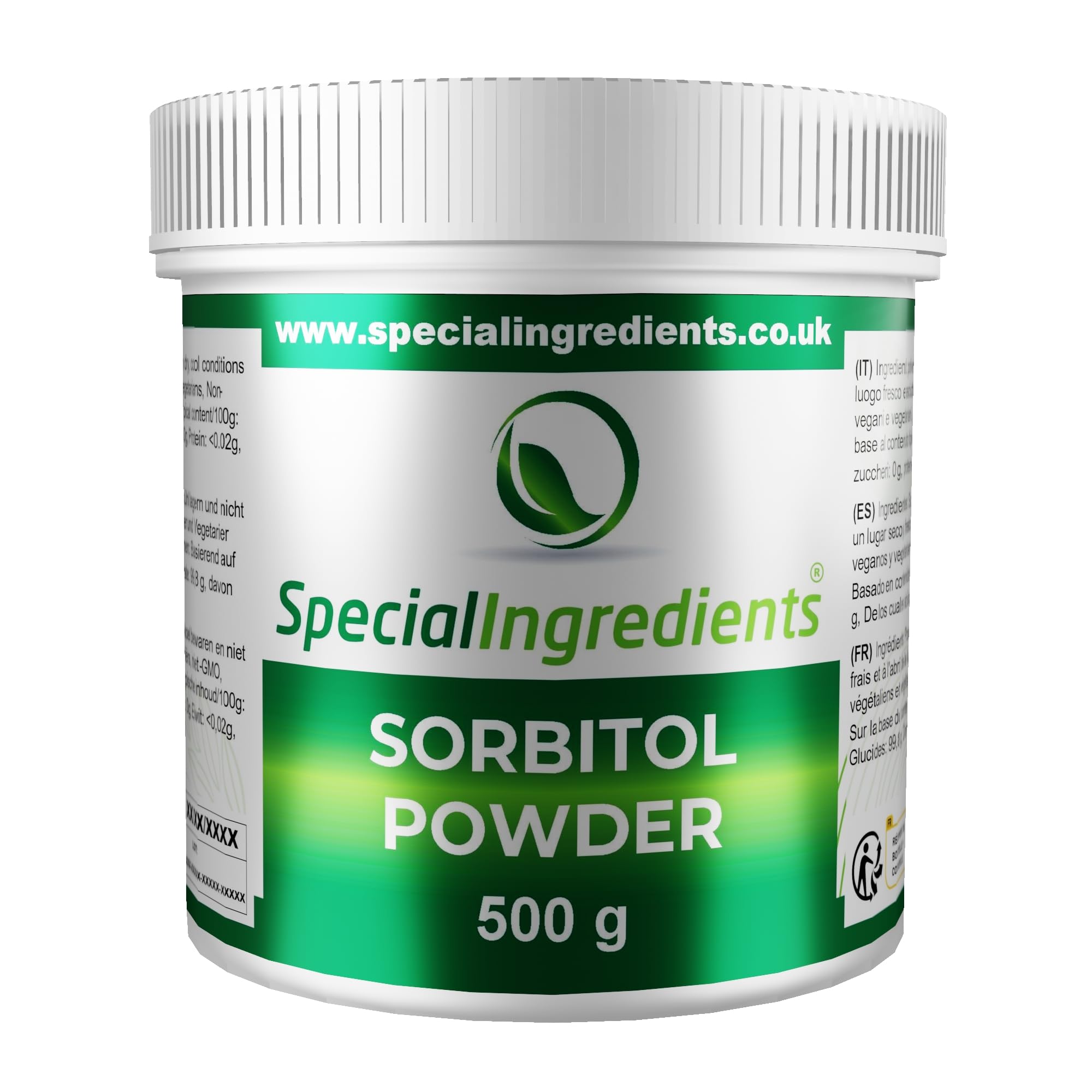Special Ingredients Sorbitol Powder 500g Premium Quality Non GMO