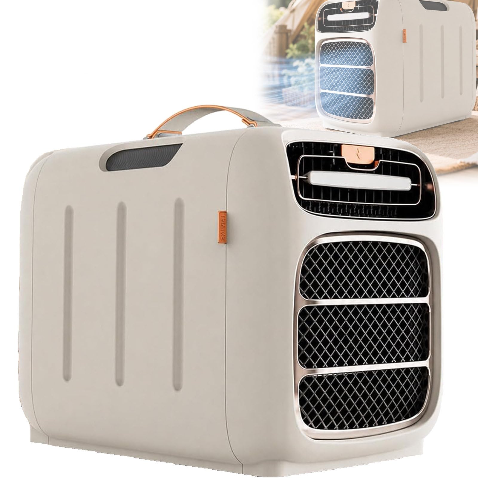 Portable Camper Air Conditioner with Touch Panel, Timer and Sleep Mode
