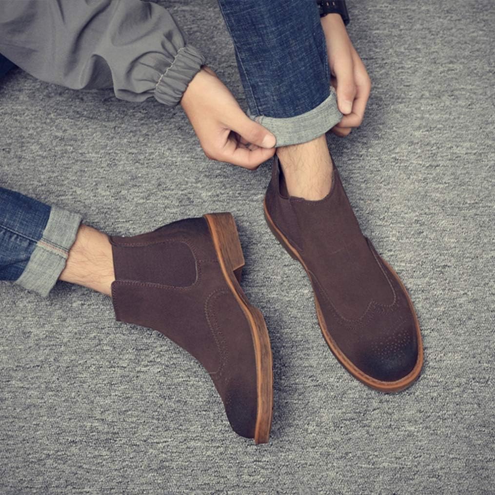 第一ネット ショートブーツ 紳士靴 メンズ サイドゴア ブーツ シンプル 滑り止め イングランド風 カジュアル エンジニアブーツ 革靴 ハイカット ビジネスシューズ 歩きやすい 痛くならない かっこいい 普段用 秋冬用 Waterbirdspirits Com