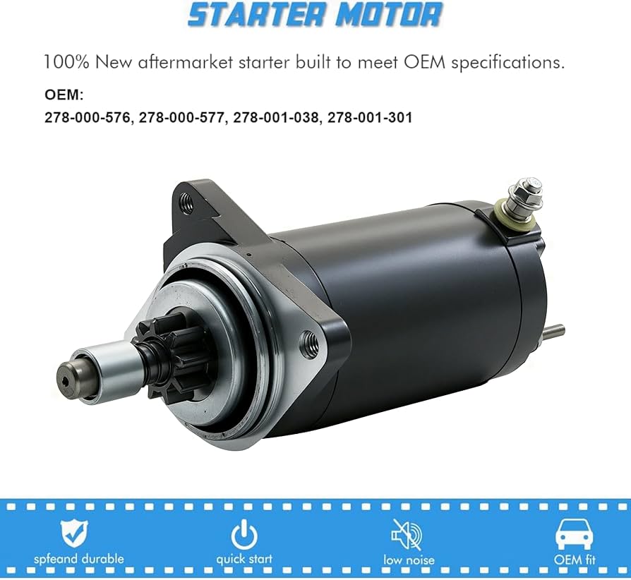Starter Motor Replacement for Jetski Sea Doo PWC GSX GTX 96