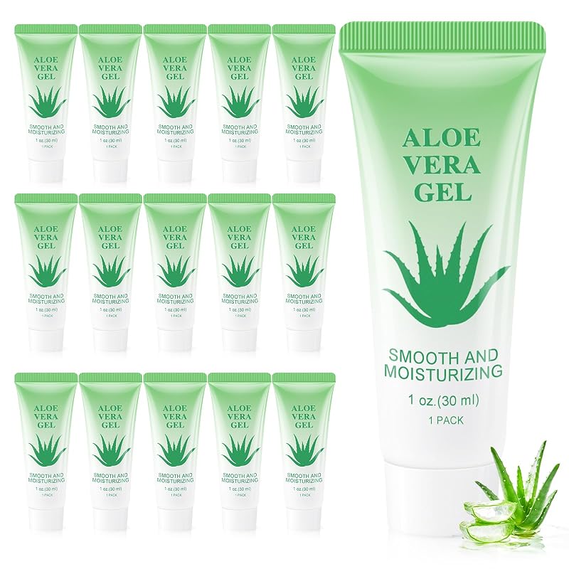 Gel de aloe vera Zhjianup em sachês, 30 unidades de 30 mL