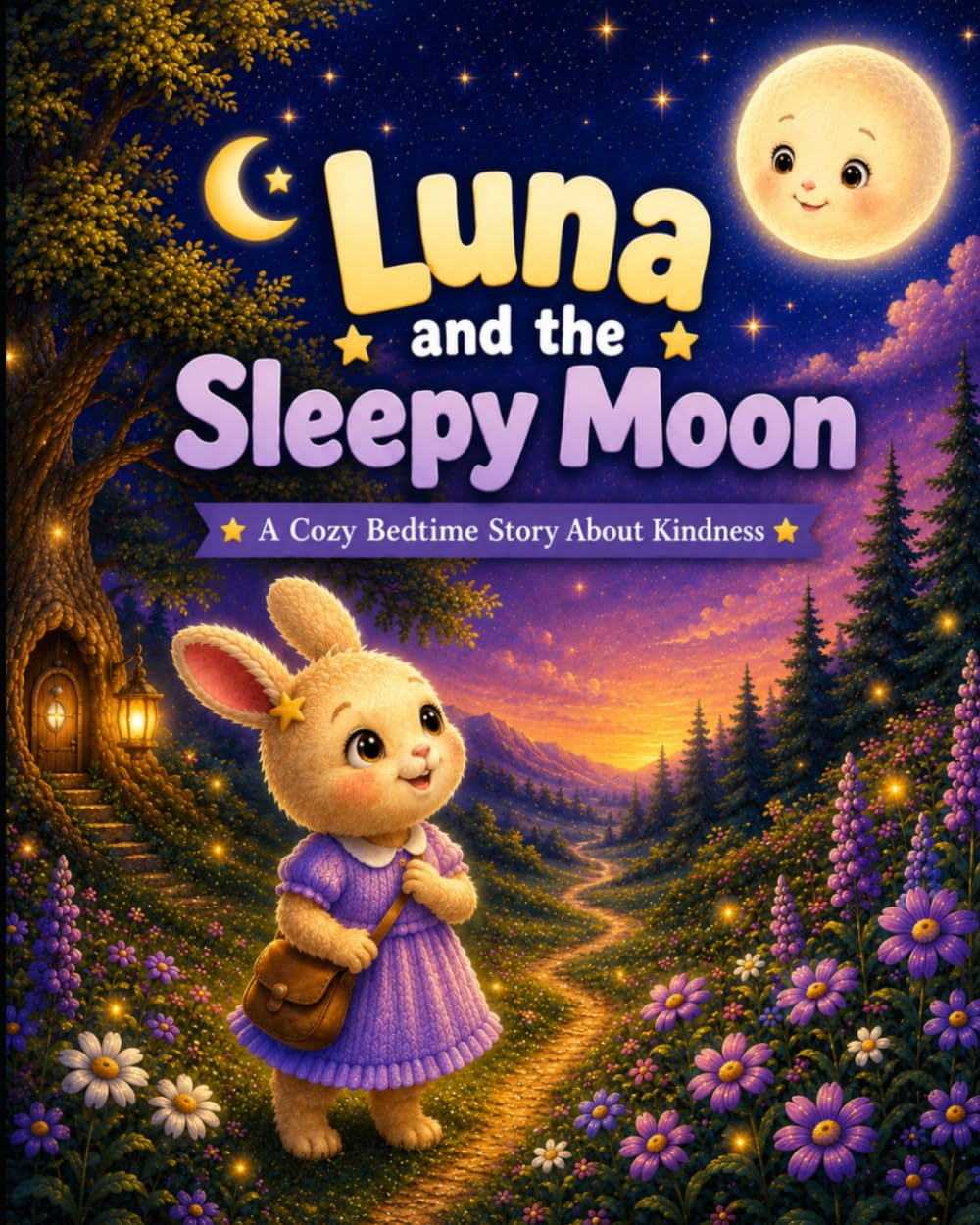 Luna and the Sleepy Moon: A Cozy Bedtime Story About Kindness