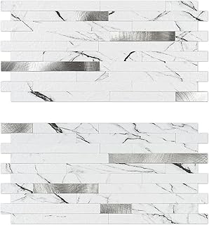 V-MOZZA Peel and Stick Backsplash, 20-Sheet P...,