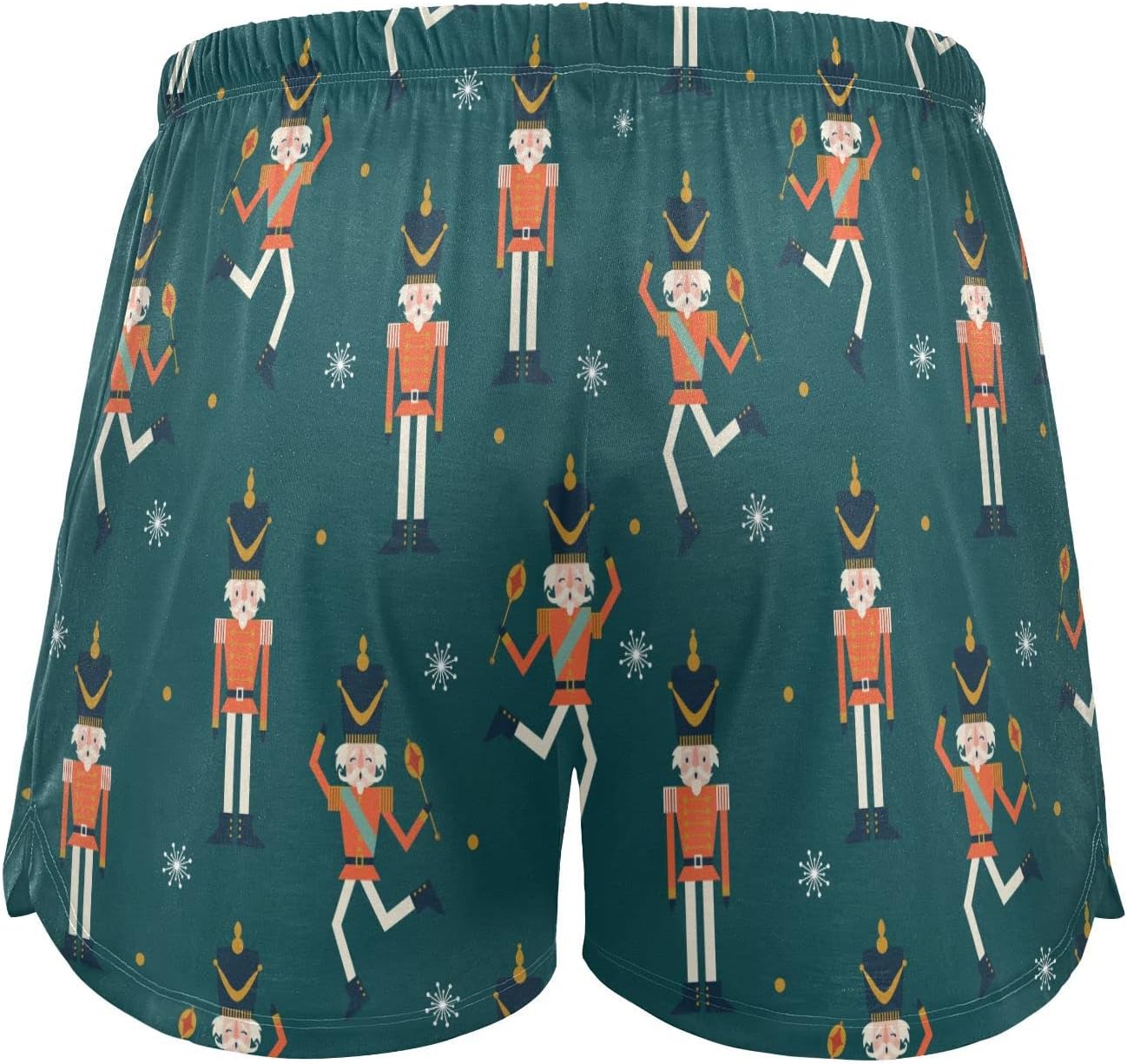 Women's Christmas Nutcracker Sleep Shorts Soft Pajamas Bottoms Summer Comfy Lounge Pj Boxer Short Pants with Pockets L - Image 4
