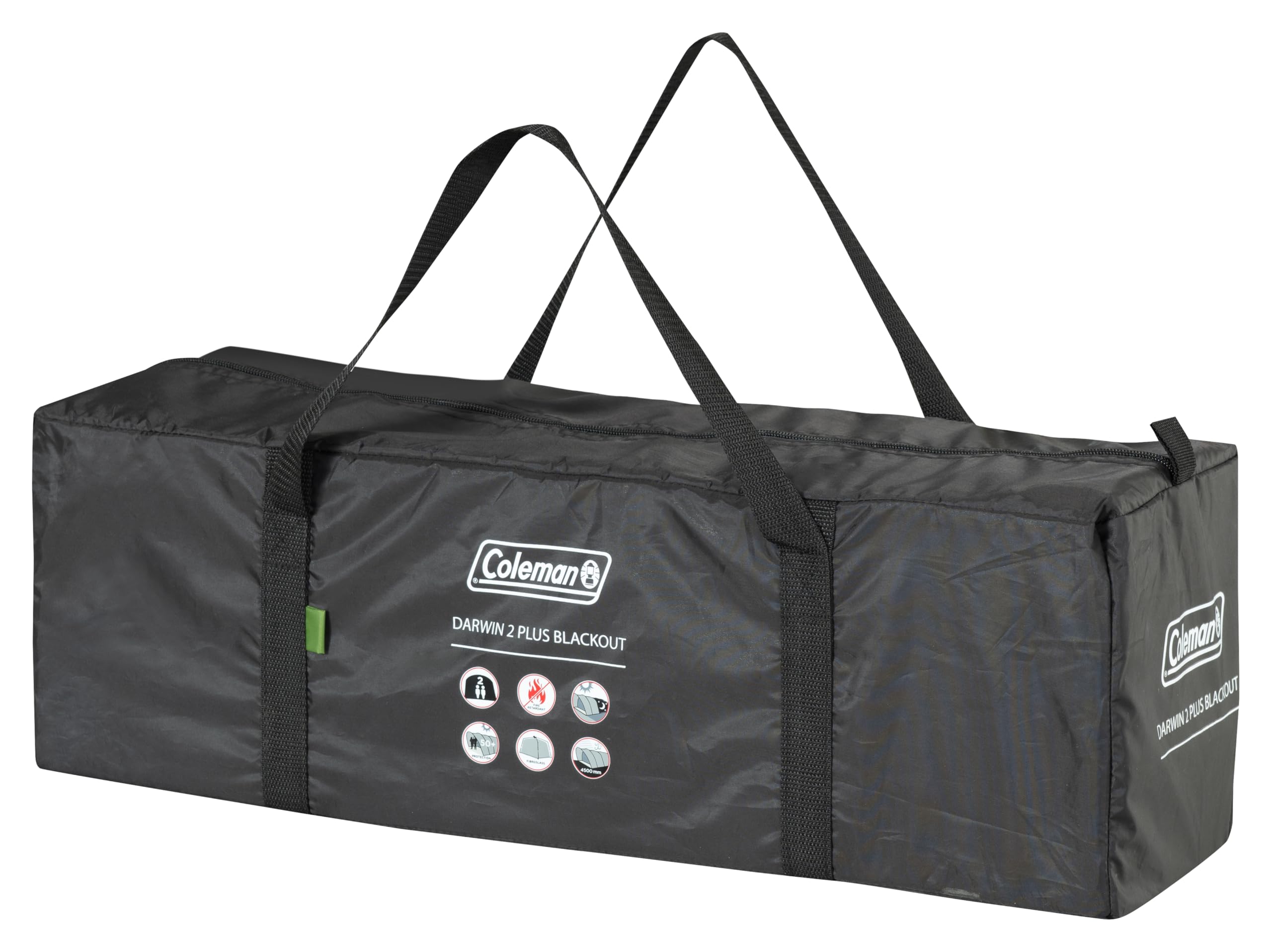 Coleman Darwin 2 Plus Blackout-Zelt | Kompaktes 2-Personen-Kuppelzelt | Abgedunkelter Schlafraum | Leichtes 2-Mann-Campingzelt | Festivalzelt