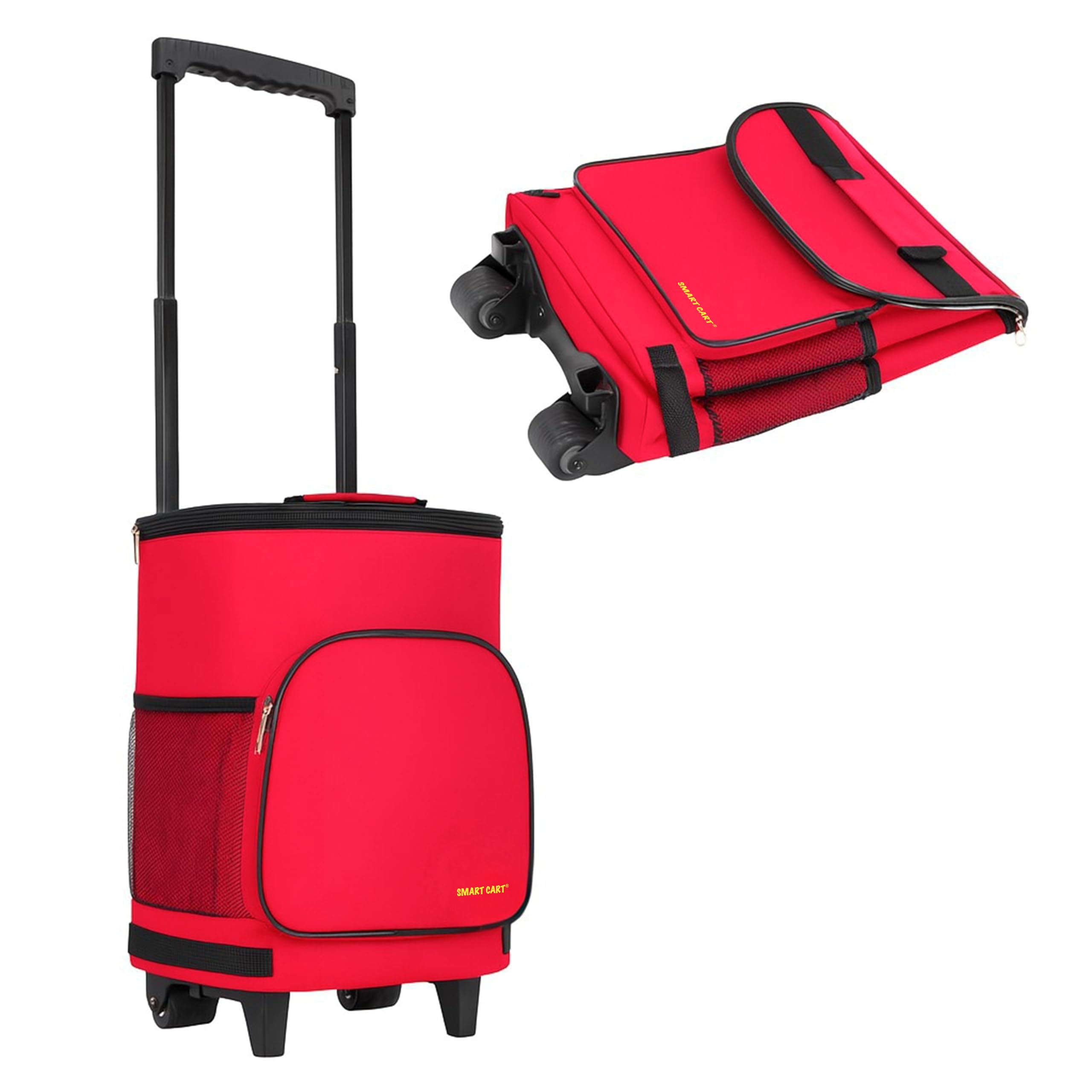 Amazon.com: dbest products Ultra Compact Cooler Smart Cart, Red