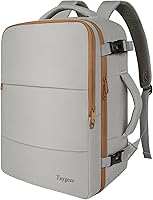 Vista 27 de Taygeer Mochila de Equipaje de Mano, Mochila de Viaje para Mujeres con Puerto de Carga USB y Bolsa para Zapatos, Mochila para Laptop de 15.6